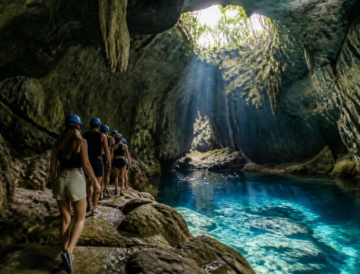 Scape Park Cave Expedition & Cenote Swim